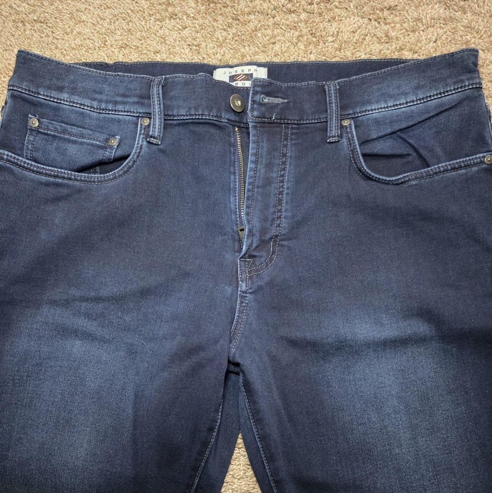 Joseph Abboud Jeans Mens 36/30 Classic Straight Leg Dark Wash